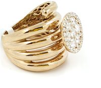 Ring Sangiorgi Preziosi Woman in Rose Gold Diamante 1.32 Ct 185431-14 - 185431-14